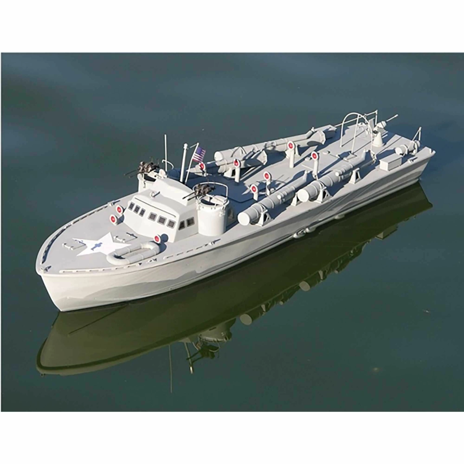 Best reviews of 💯 Dumas Products, Inc. 1/30 1978 PT-212 Higgins Patrol Torpedo Boat Kit, 30.5" 🛒 3 Best reviews of 💯 Dumas Products, Inc. 1/30 1978 PT-212 Higgins Patrol Torpedo Boat Kit, 30.5" 🛒 - Image 3