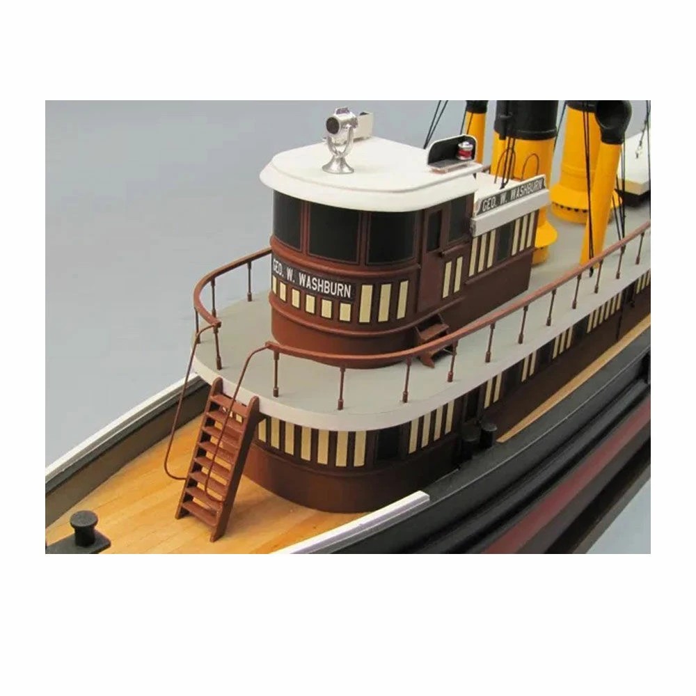 Buy π Dumas Products, Inc. 1/48 George W. Washburn Tugboat Kit, 30" β 5 Buy π Dumas Products, Inc. 1/48 George W. Washburn Tugboat Kit, 30" β - Image 5
