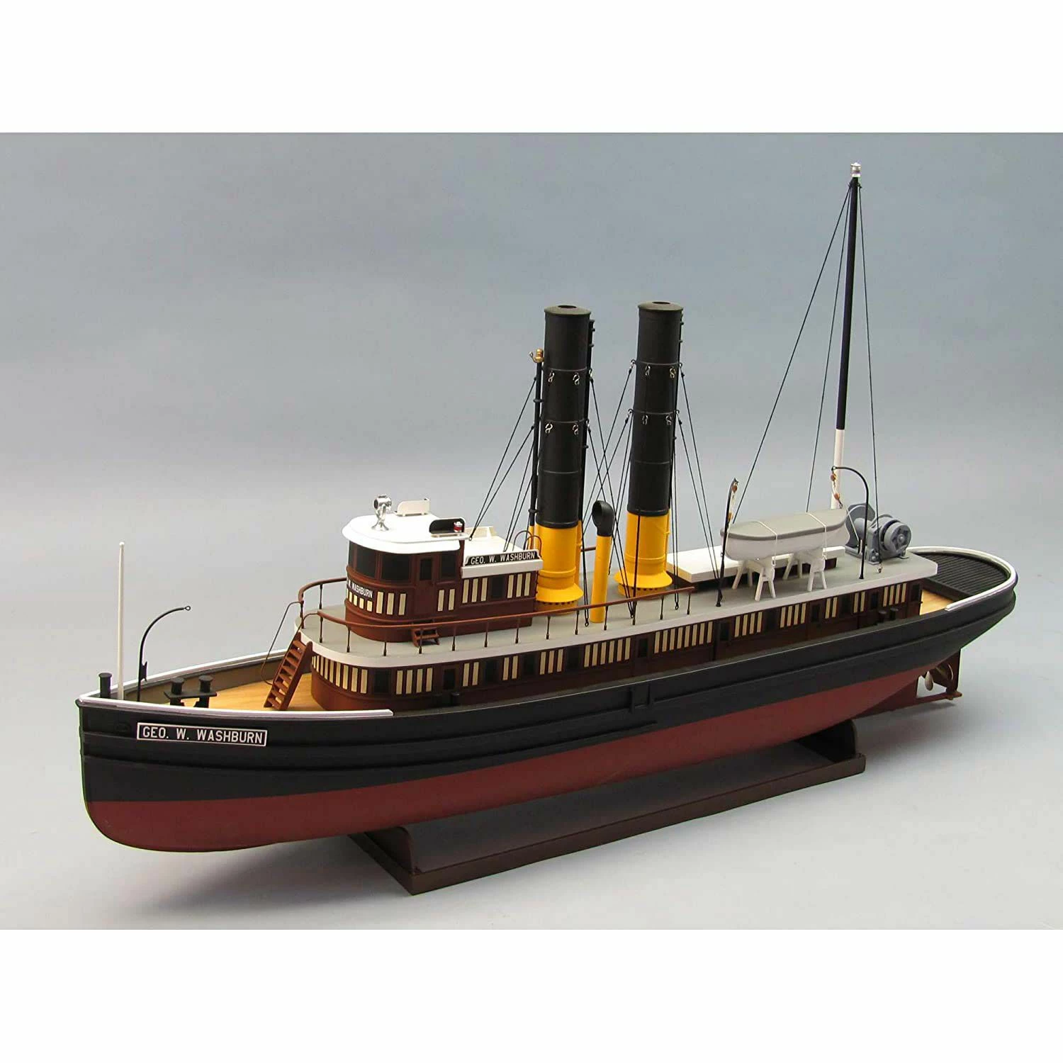 Buy π Dumas Products, Inc. 1/48 George W. Washburn Tugboat Kit, 30" β 1 Buy π Dumas Products, Inc. 1/48 George W. Washburn Tugboat Kit, 30" β