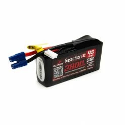 Coupon 👏 Dynamite 14.8V 2800mAh 4S 50C Reaction 2 LiPo Battery: EC3 ✨