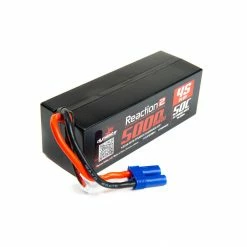 Buy 🤩 Dynamite 14.8V 5000mAh 4S 50C Reaction 2.0 Hardcase LiPo Battery: EC5 🛒