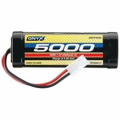 Promo π― Onyx 7.2V 5000mAh 6-Cell Sub-C Stick NiMH Battery: Tamiya Connector β
