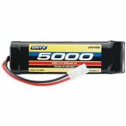 Outlet 💯 Onyx 8.4V 5000mAh 7-Cell Sub-C Stick NiMH Battery: Tamiya Connector ✔️
