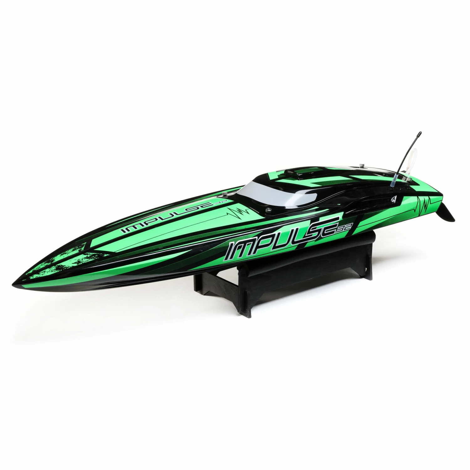 Cheapest 🎁 Pro Boat Impulse 32" Brushless Deep-V RTR with Smart, Black/Green 🤩 1 Cheapest 🎁 Pro Boat Impulse 32" Brushless Deep-V RTR with Smart, Black/Green 🤩