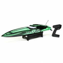 Cheapest 🎁 Pro Boat Impulse 32" Brushless Deep-V RTR with Smart, Black/Green 🤩 44 Cheapest 🎁 Pro Boat Impulse 32" Brushless Deep-V RTR with Smart, Black/Green 🤩 -RC Boats store PRB08037T1 A4 V5WG1KGS