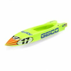 Discount 🔥 Pro Boat Hull: Miss Geico 17-inch Power Boat Racer 🎉
