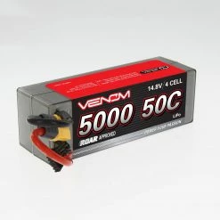 Brand new 🤩 Venom 14.8V 5000mAh 4S 50C DRIVE Hardcase LiPo Battery: UNI 2.0 Plug 😀 -RC Boats store VNR15031 A2 B06T12IV