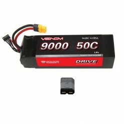 Best deal 😉 Venom 14.8V 9000mAh 4S 50C DRIVE LiPo Battery: UNI 2.0 Plug 🎁